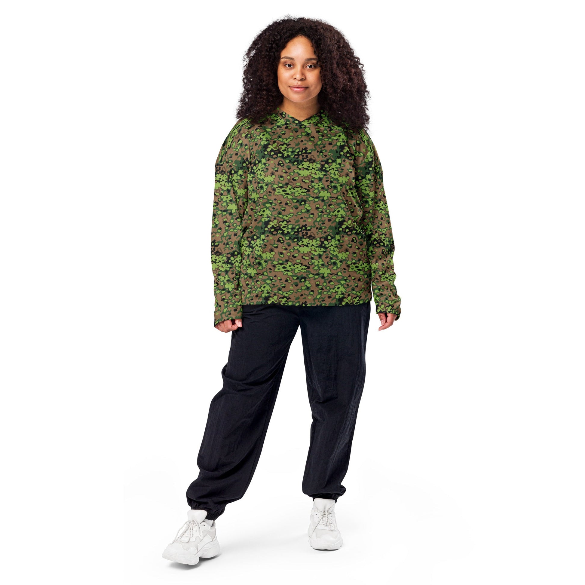German Oak Leaf Eichenlaubmuster Spring CAMO Unisex Hockey Fan Jersey
