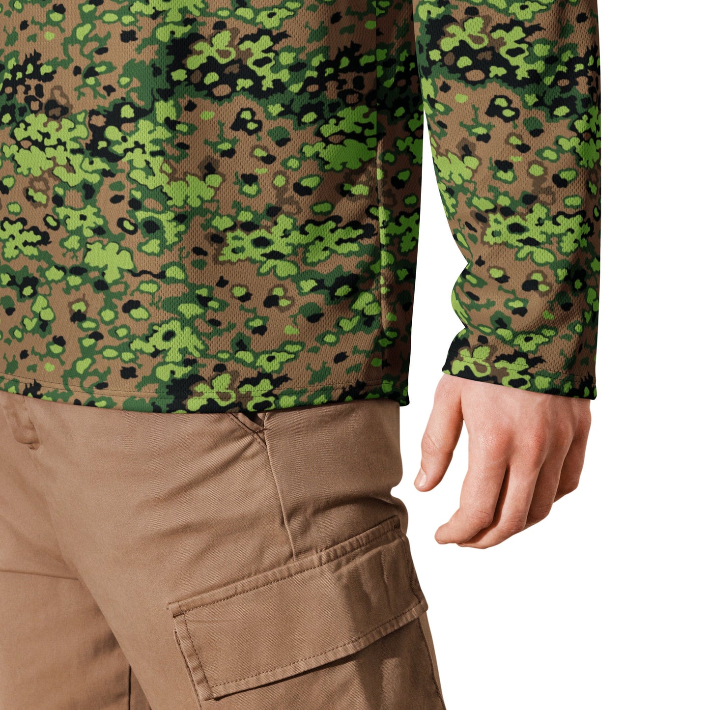 German Oak Leaf Eichenlaubmuster Spring CAMO Unisex Hockey Fan Jersey