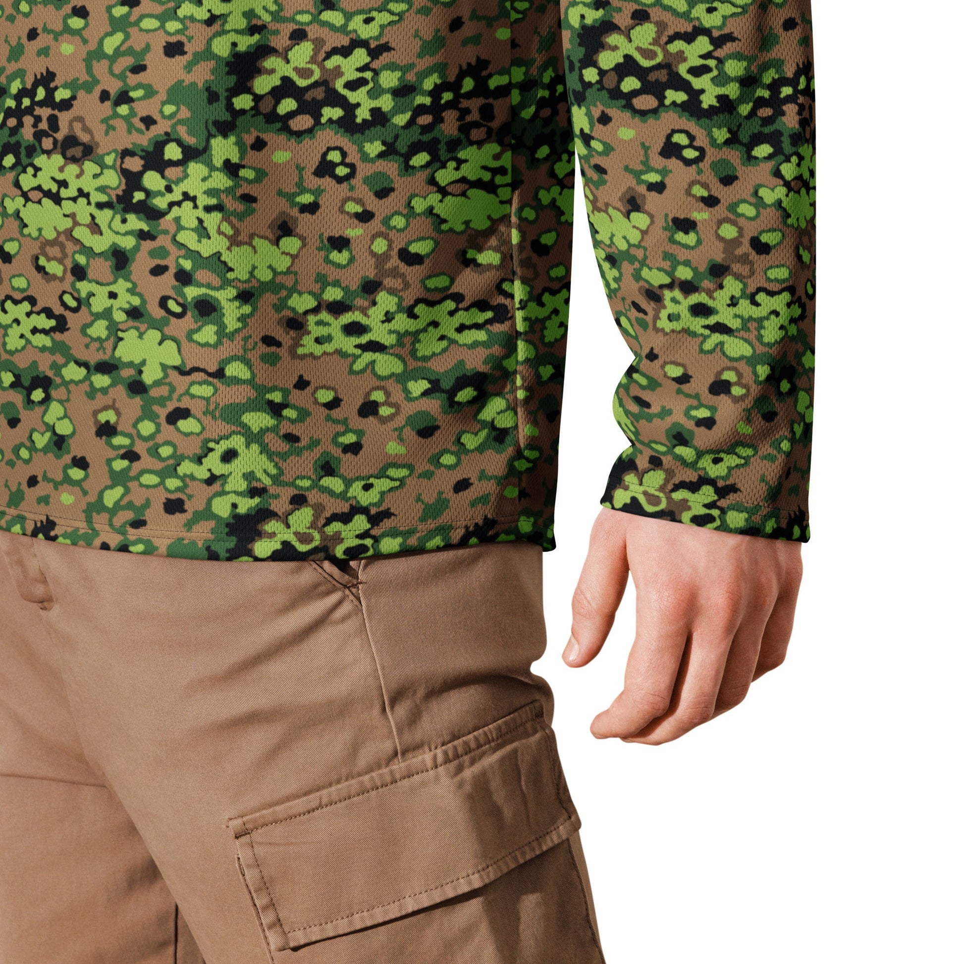 German Oak Leaf Eichenlaubmuster Spring CAMO Unisex Hockey Fan Jersey
