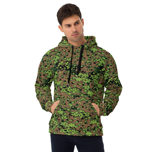 German Oak Leaf Eichenlaubmuster Spring CAMO Unisex Hoodie - 2XS - Hoodies