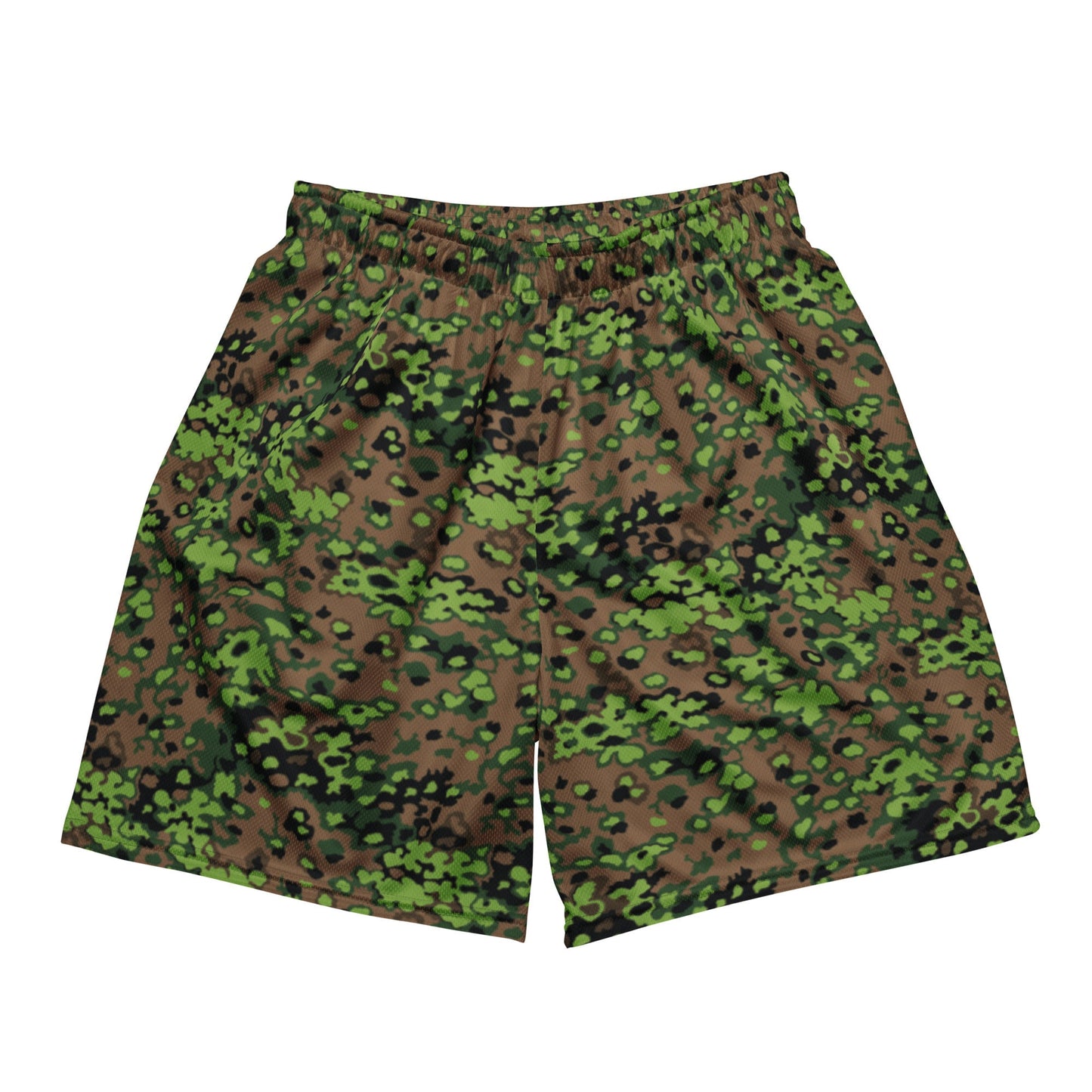 German Oak Leaf Eichenlaubmuster Spring CAMO Unisex Mesh Shorts - 2XS