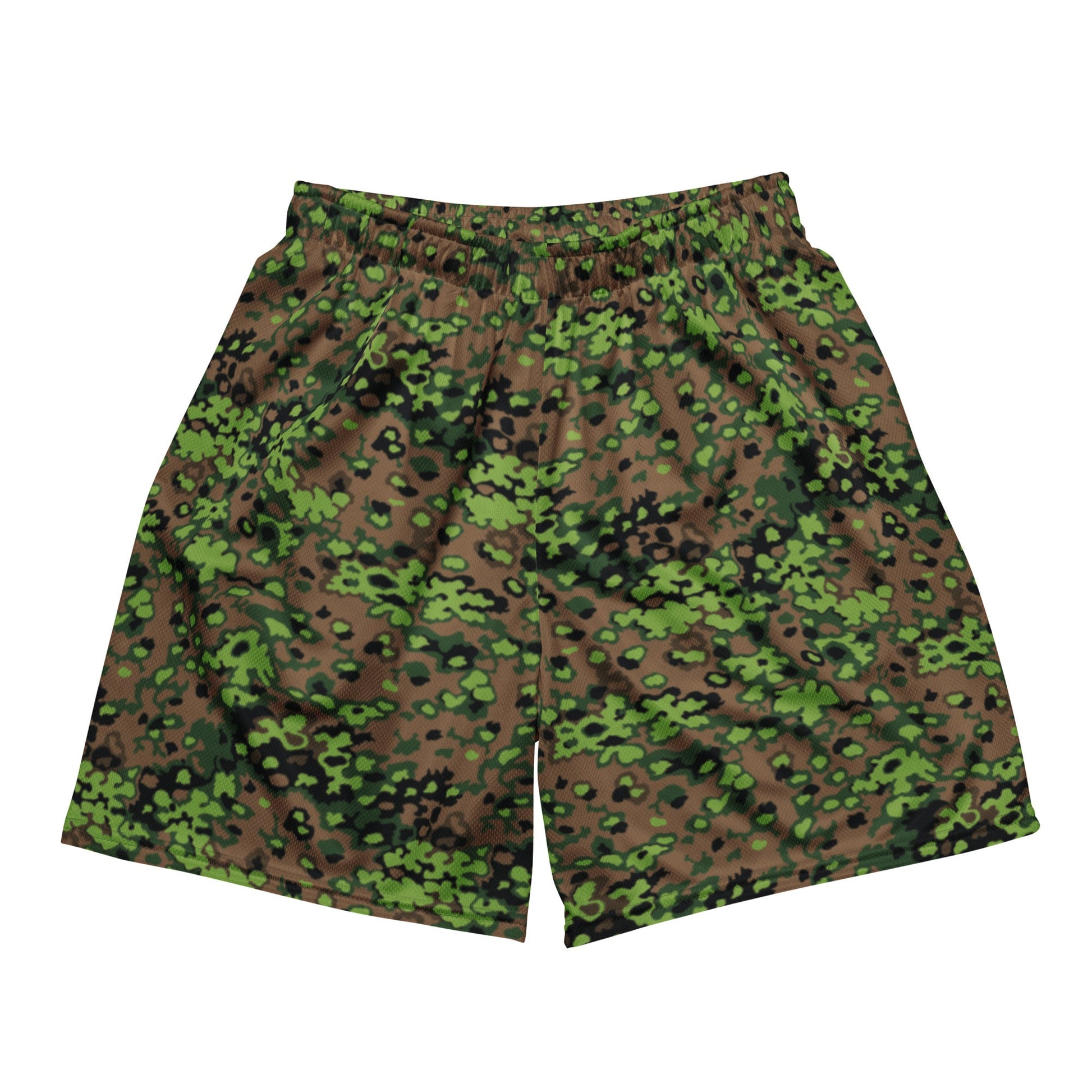 German Oak Leaf Eichenlaubmuster Spring CAMO Unisex Mesh Shorts - 2XS