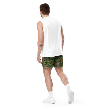 German Oak Leaf Eichenlaubmuster Spring CAMO Unisex Mesh Shorts