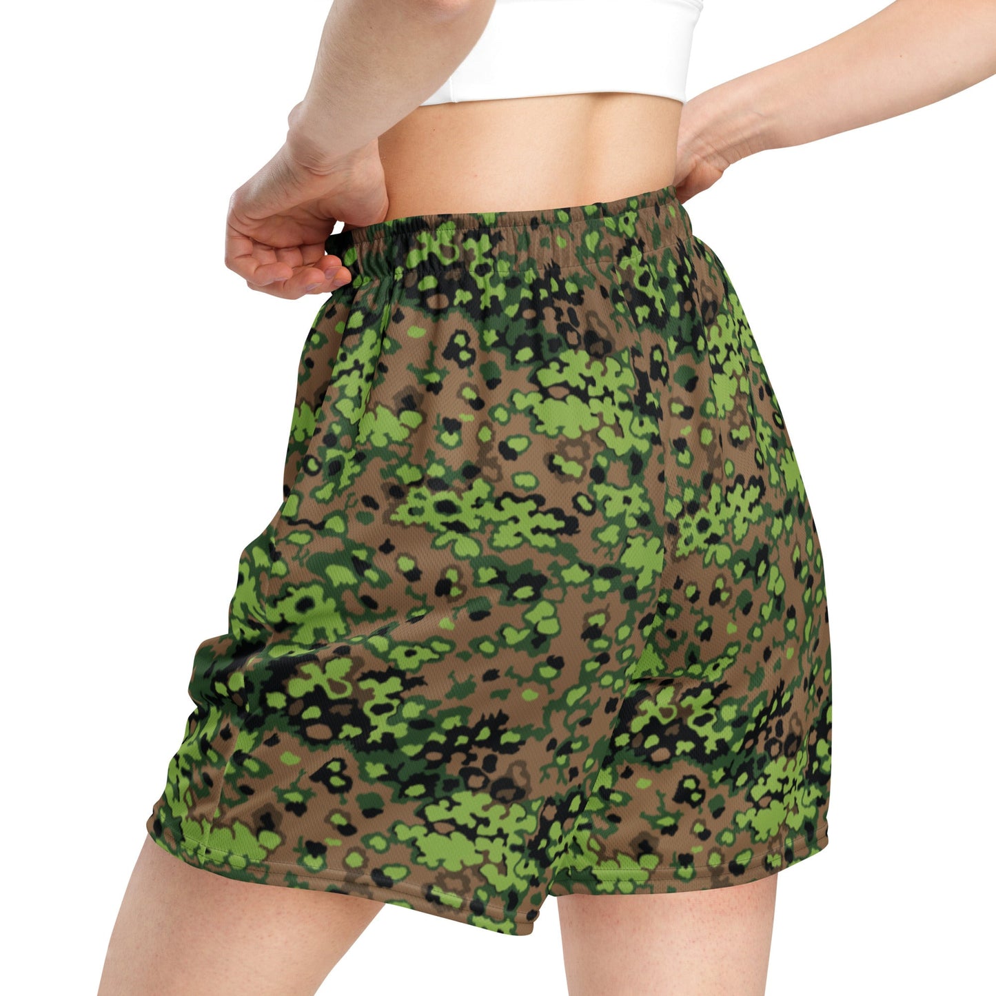 German Oak Leaf Eichenlaubmuster Spring CAMO Unisex mesh shorts - Mesh Shorts