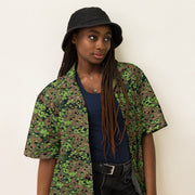 Oak Leaf Eichenlaubmuster Spring CAMO Unisex Short-Sleeve Button Shirt - Button-Up