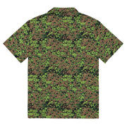 Oak Leaf Eichenlaubmuster Spring CAMO Unisex Short-Sleeve Button Shirt - Button-Up