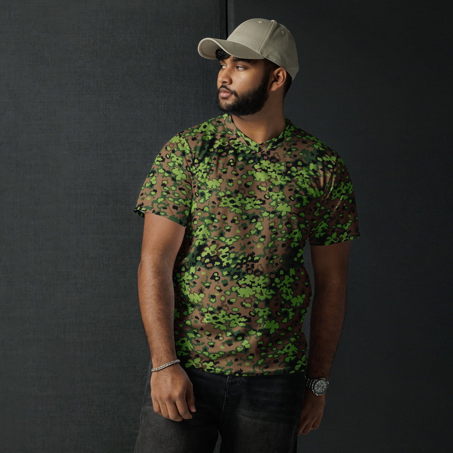 German Oak Leaf Eichenlaubmuster Spring CAMO unisex sports jersey Sports Jerseys