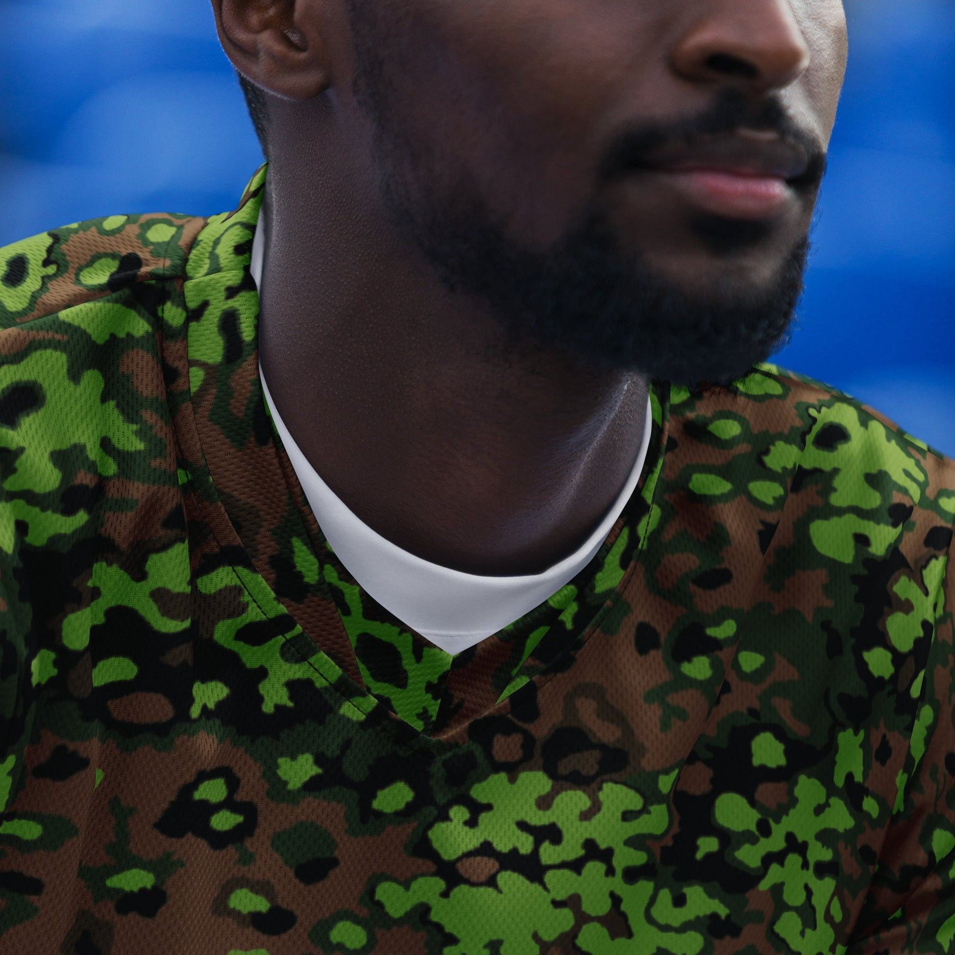 German Oak Leaf Eichenlaubmuster Spring CAMO unisex sports jersey Sports Jerseys