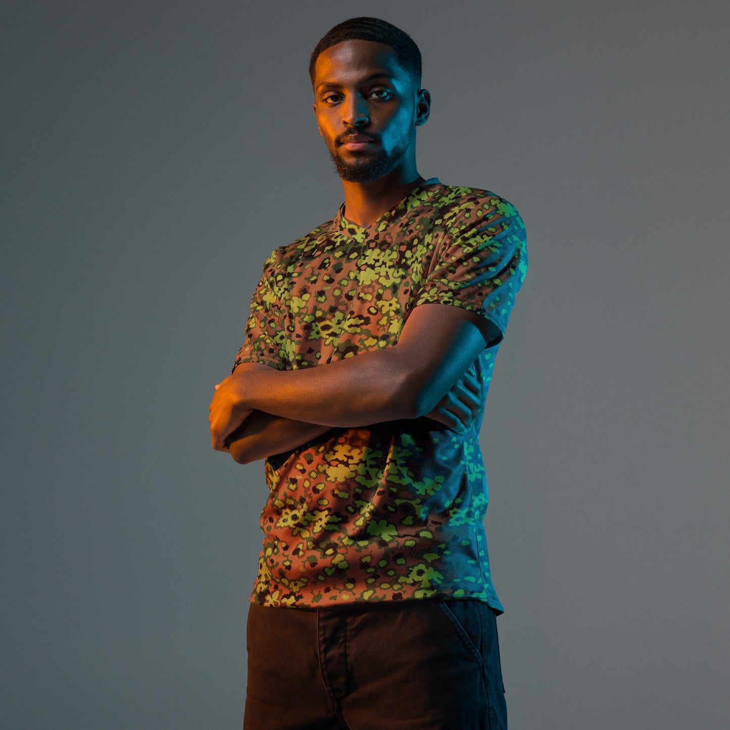 German Oak Leaf Eichenlaubmuster Spring CAMO unisex sports jersey Sports Jerseys