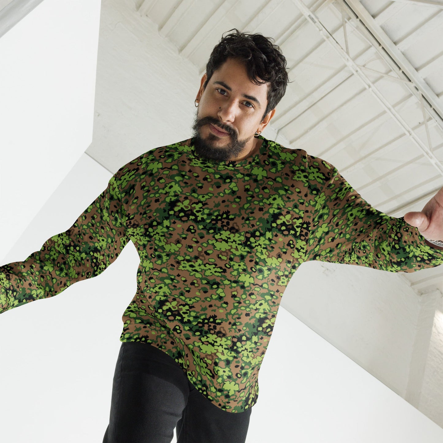 German Oak Leaf Eichenlaubmuster Spring CAMO Unisex Sweatshirt