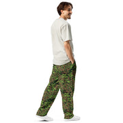 Oak Leaf Eichenlaubmuster Spring CAMO Unisex Wide-Leg Joggers