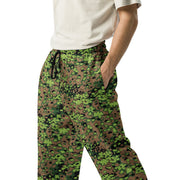 Oak Leaf Eichenlaubmuster Spring CAMO Unisex Wide-Leg Joggers