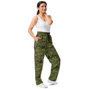 Oak Leaf Eichenlaubmuster Spring CAMO Unisex Wide-Leg Joggers