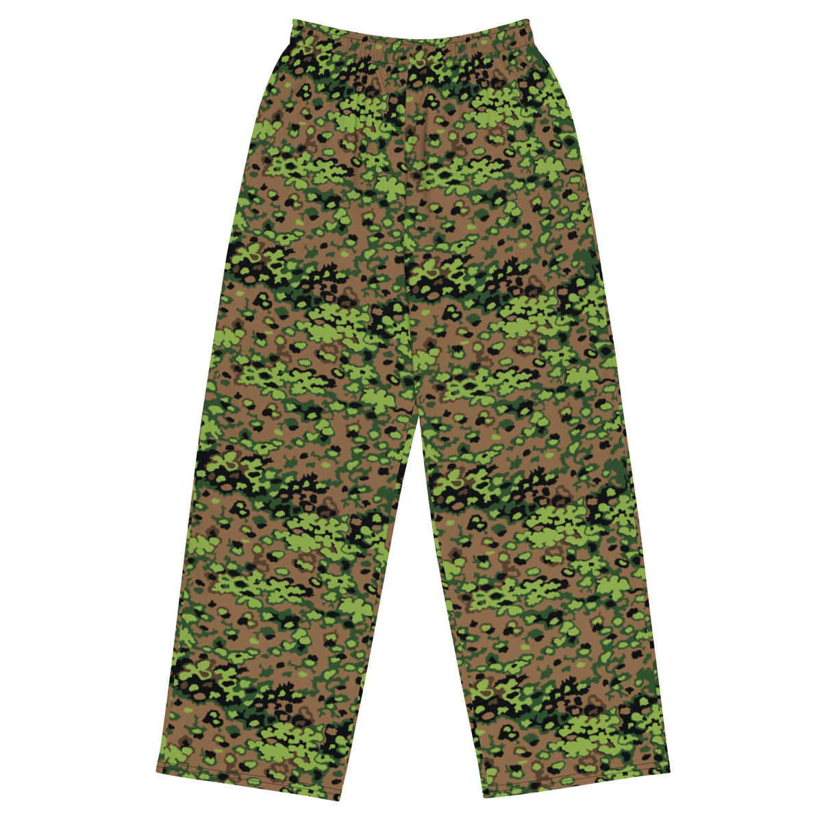 CAMO HQ - Oak Leaf Eichenlaubmuster Spring CAMO Unisex Wide-Leg
