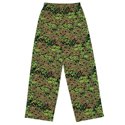 German Oak Leaf Eichenlaubmuster Spring CAMO Unisex Wide-Leg Leisure Pants