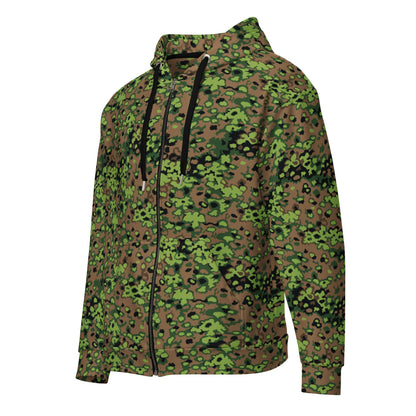German Oak Leaf Eichenlaubmuster Spring CAMO Unisex Zip Hoodie