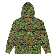 Oak Leaf Eichenlaubmuster Spring CAMO Unisex Zip Hoodie