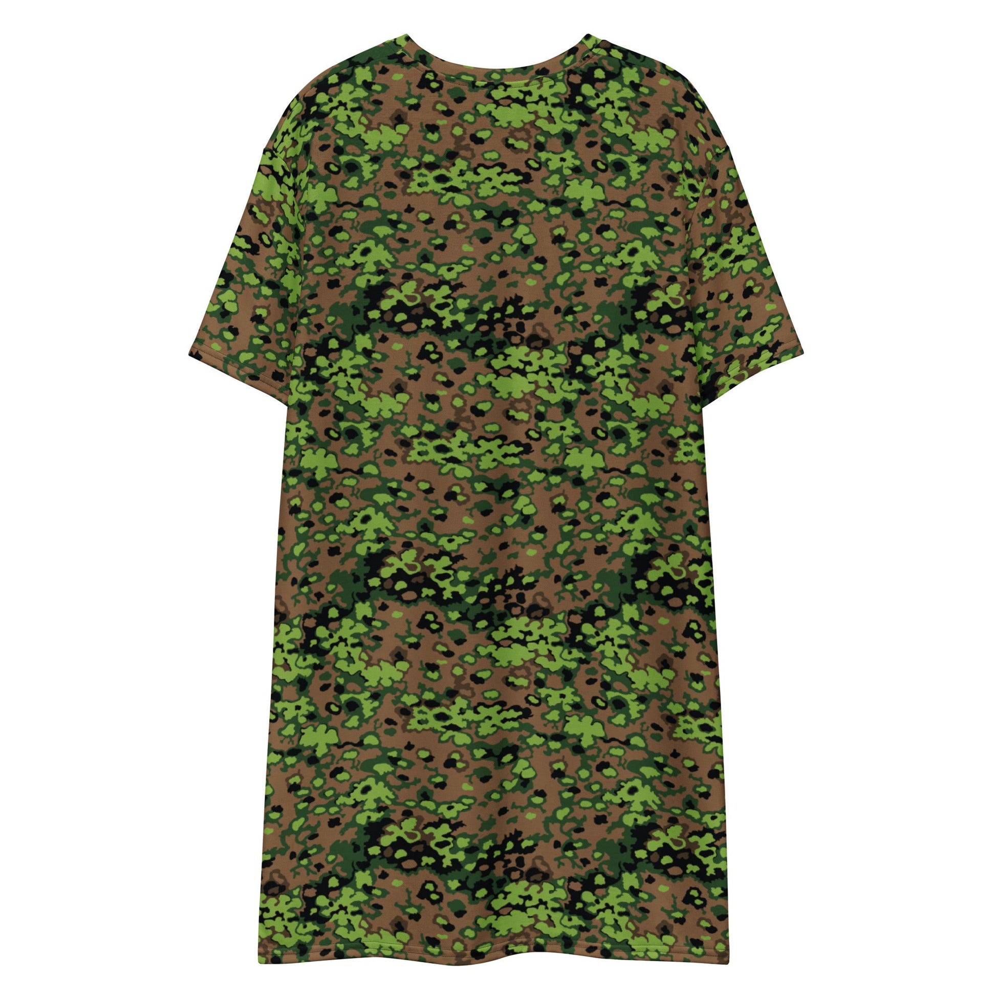 German Oak Leaf Eichenlaubmuster Spring CAMO Womens T-Shirt Dress