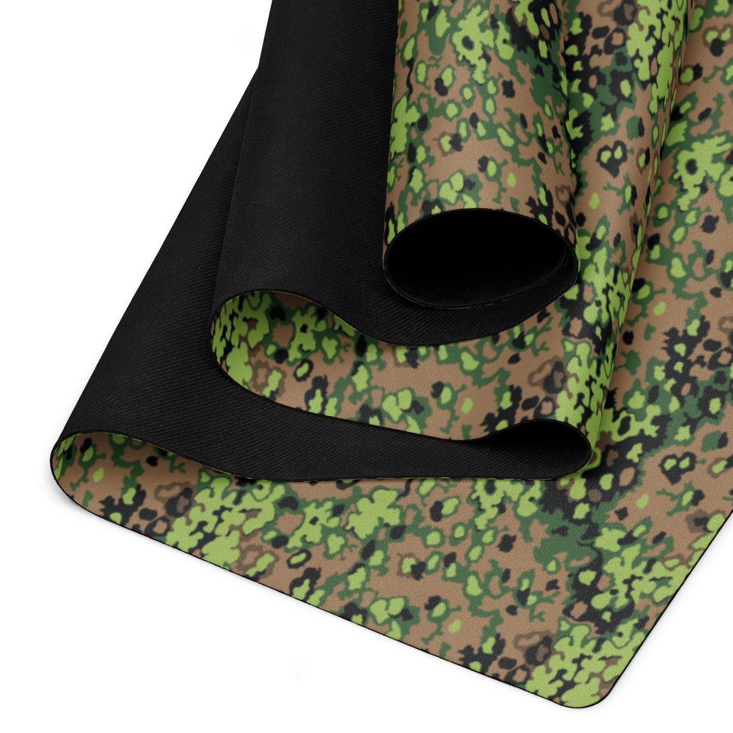 German Oak Leaf Eichenlaubmuster Spring CAMO Yoga Mat