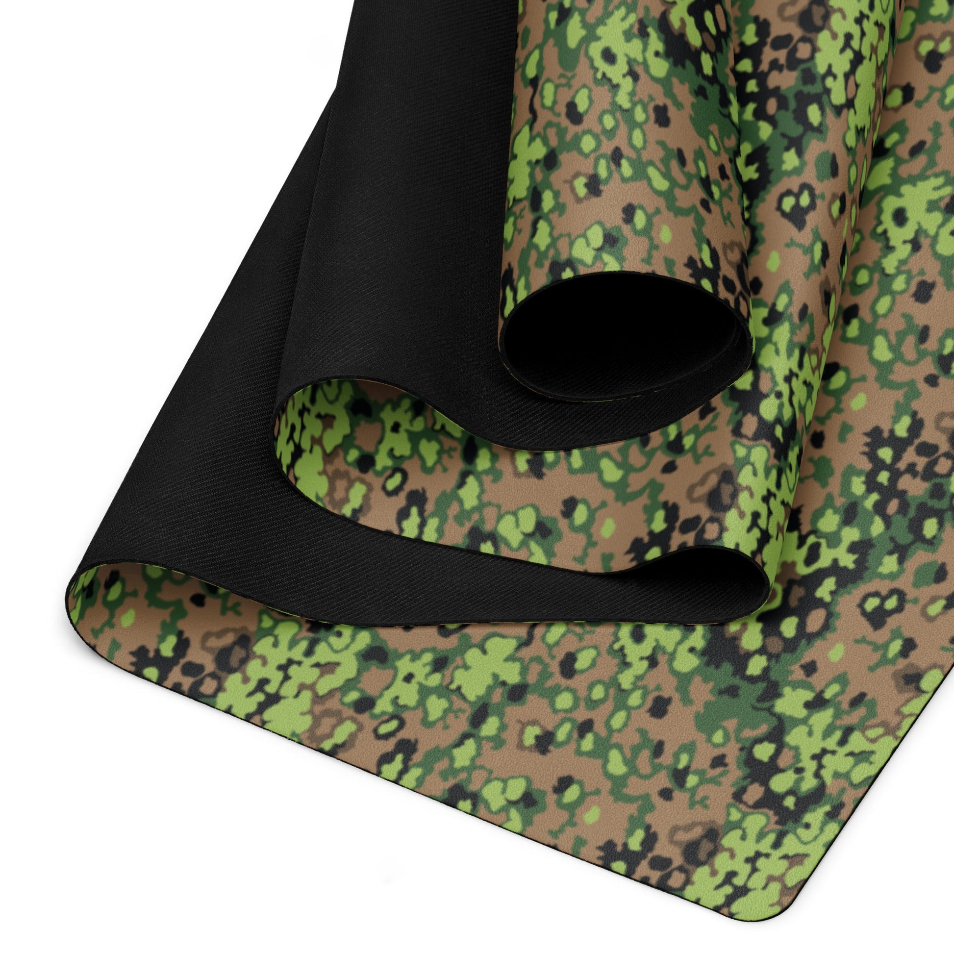 German Oak Leaf Eichenlaubmuster Spring CAMO Yoga Mat