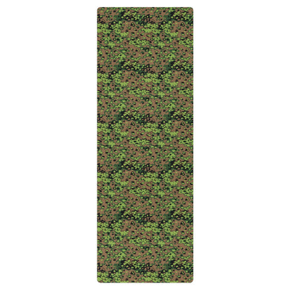 German Oak Leaf Eichenlaubmuster Spring CAMO Yoga Mat