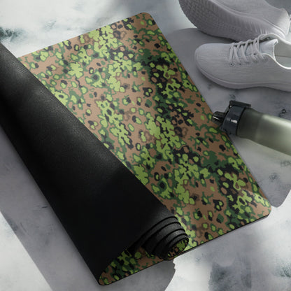 German Oak Leaf Eichenlaubmuster Spring CAMO Yoga Mat
