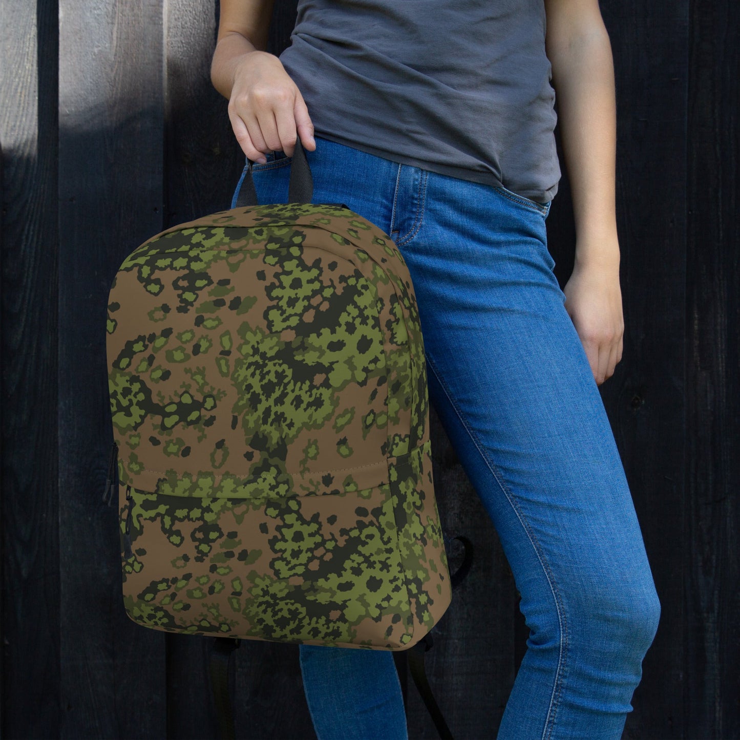 German Oak Leaf Eichenlaubmuster Summer CAMO Backpack