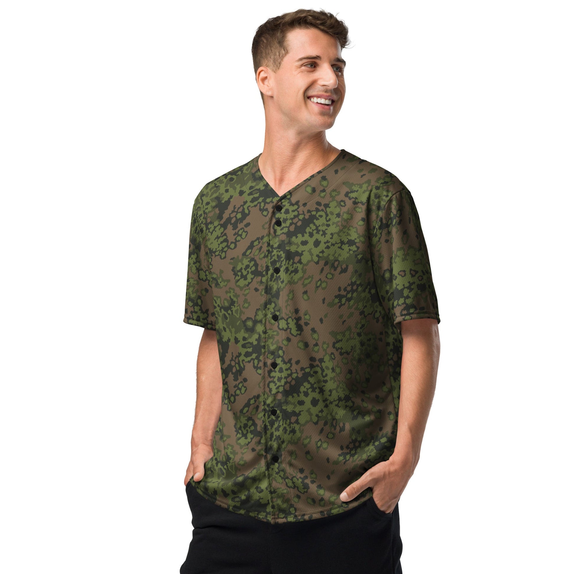 German Oak Leaf Eichenlaubmuster Summer CAMO baseball jersey - Baseball Jerseys