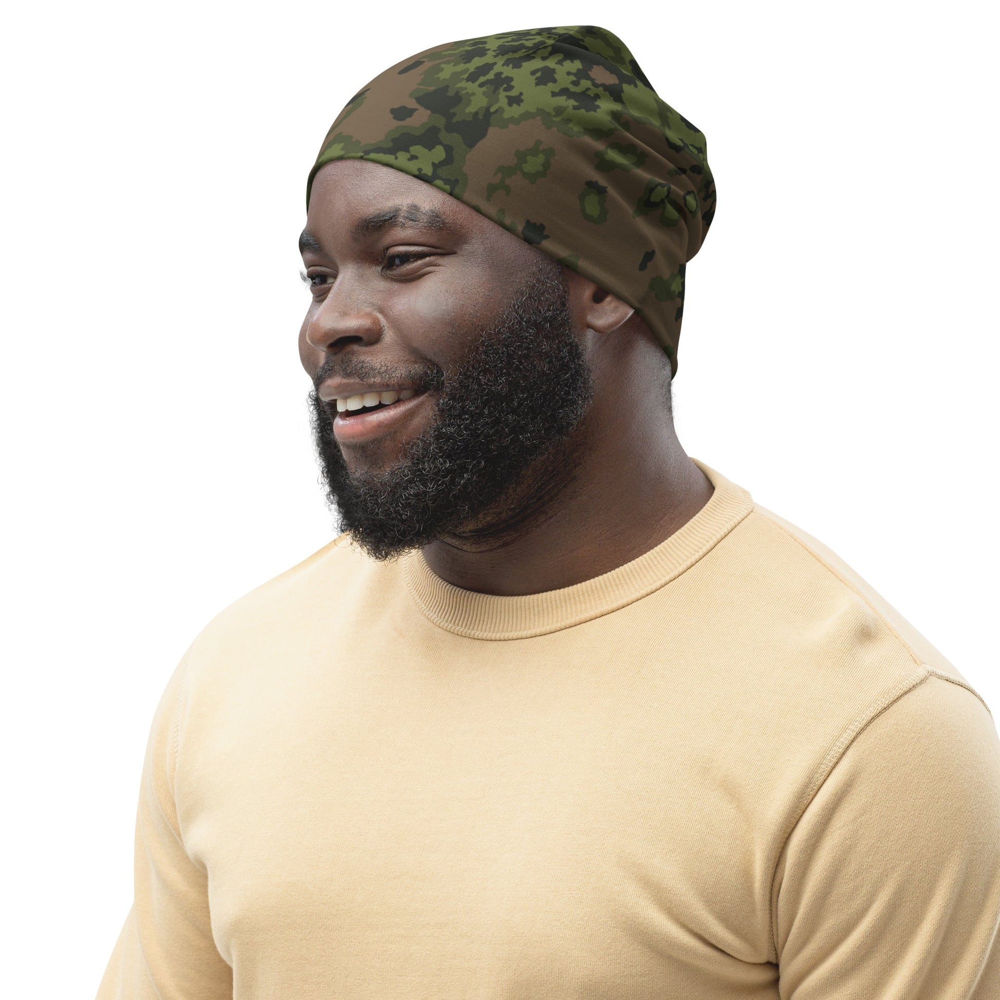 German Oak Leaf Eichenlaubmuster Summer CAMO Beanie - Beanies