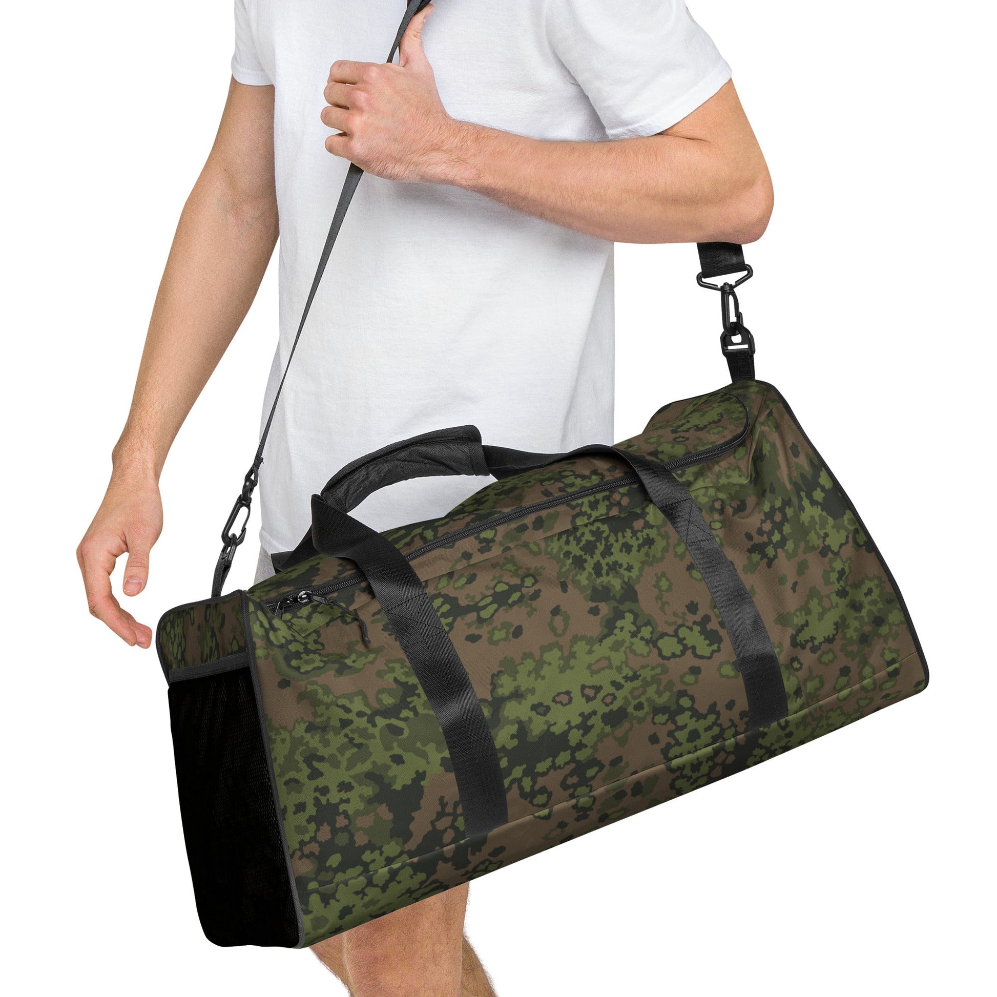 German Oak Leaf Eichenlaubmuster Summer CAMO Duffle Bag