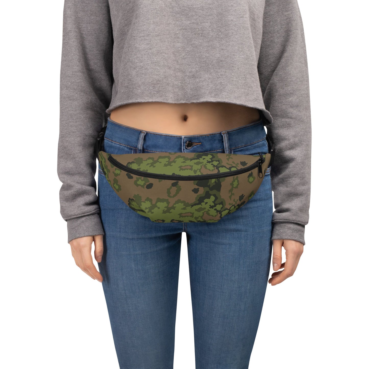 German Oak Leaf Eichenlaubmuster Summer CAMO Fanny Pack