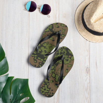 German Oak Leaf Eichenlaubmuster Summer CAMO Flip-Flops - S