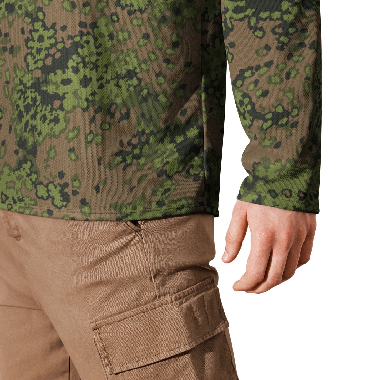 German Oak Leaf Eichenlaubmuster Summer CAMO hockey fan jersey - Hockey Jerseys