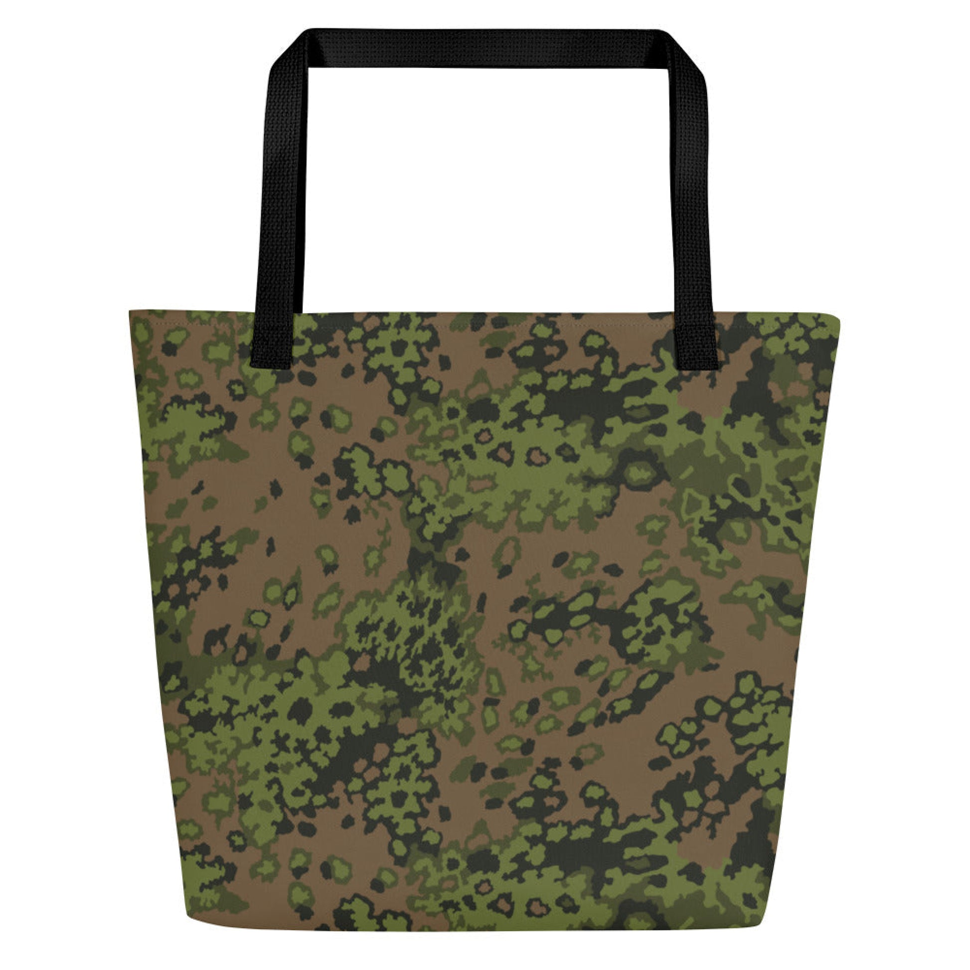 German Oak Leaf Eichenlaubmuster Summer CAMO Large Tote Bag