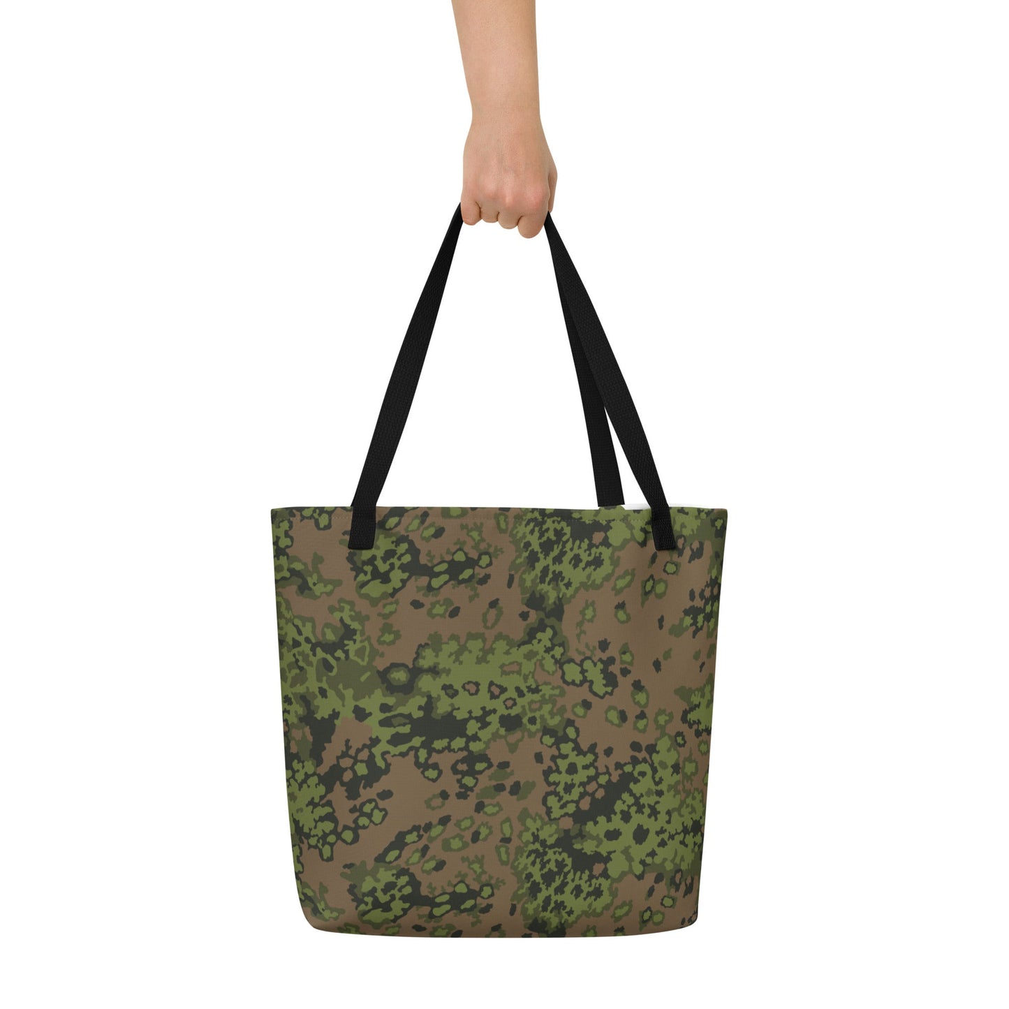 German Oak Leaf Eichenlaubmuster Summer CAMO Large Tote Bag