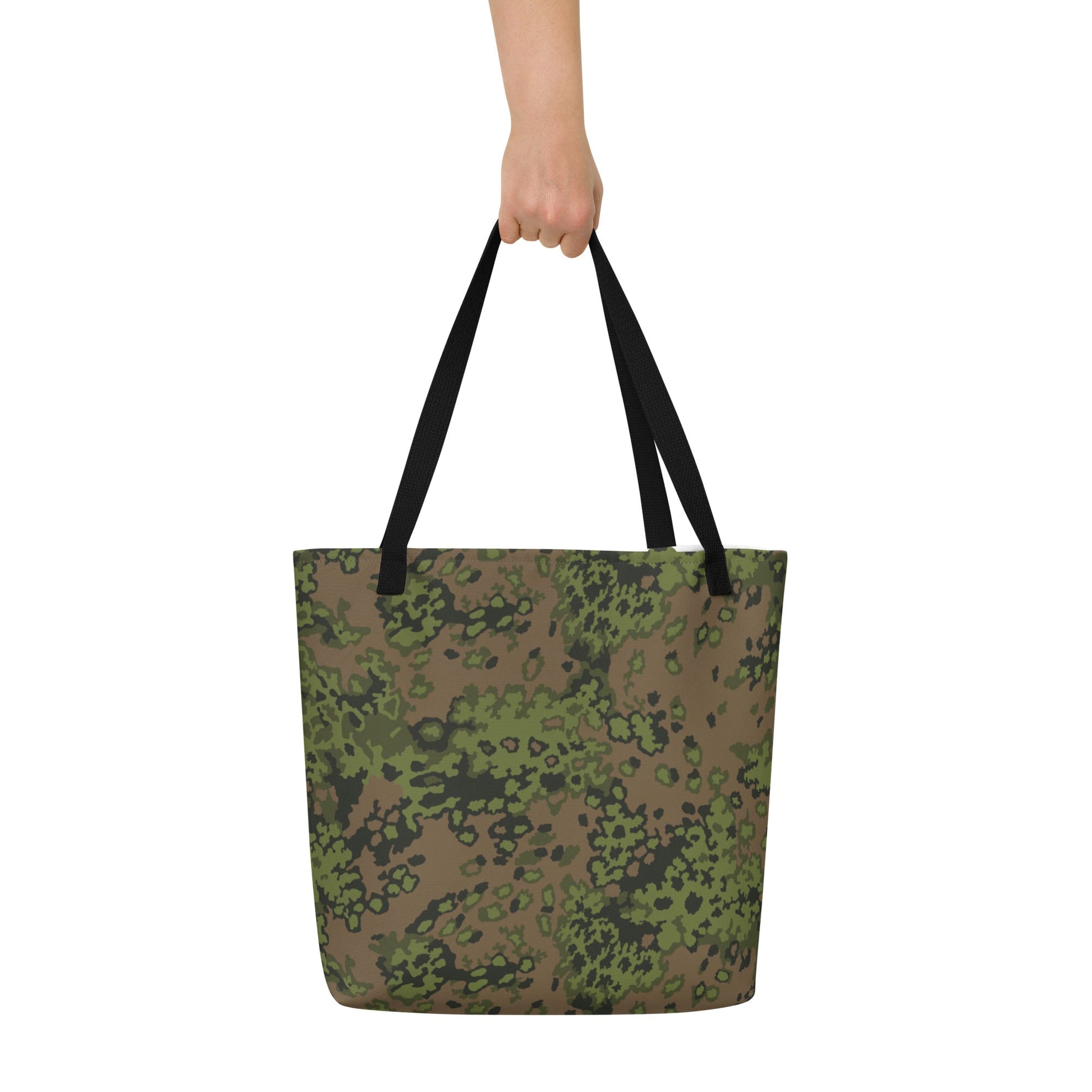 German Oak Leaf Eichenlaubmuster Summer CAMO Large Tote Bag