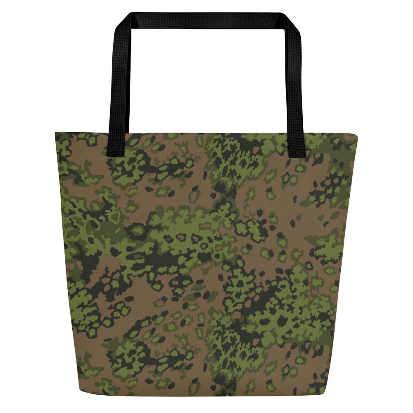 German Oak Leaf Eichenlaubmuster Summer CAMO Large Tote Bag