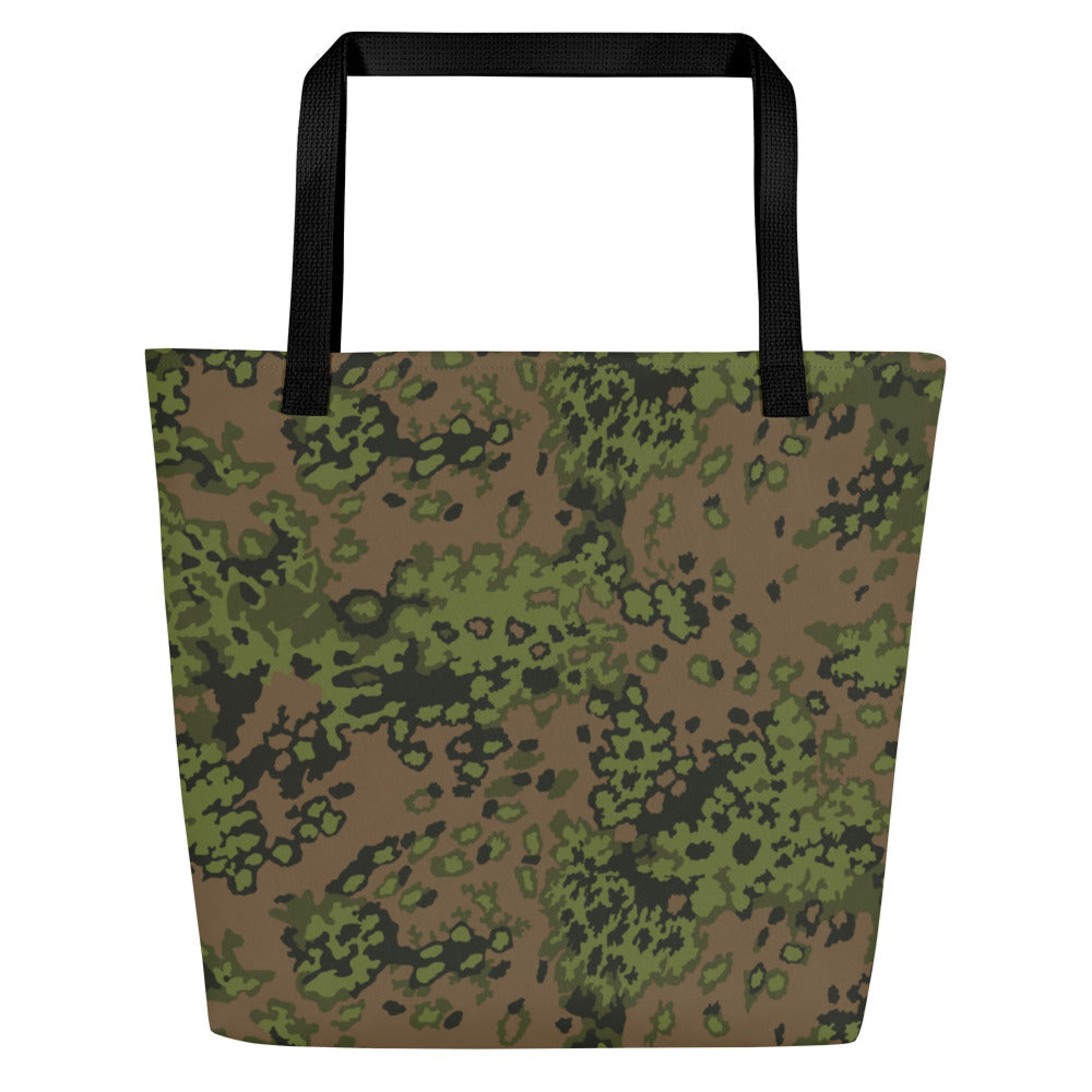 German Oak Leaf Eichenlaubmuster Summer CAMO Large Tote Bag