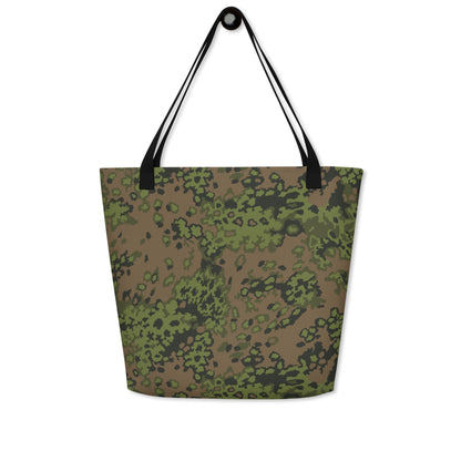 German Oak Leaf Eichenlaubmuster Summer CAMO Large Tote Bag