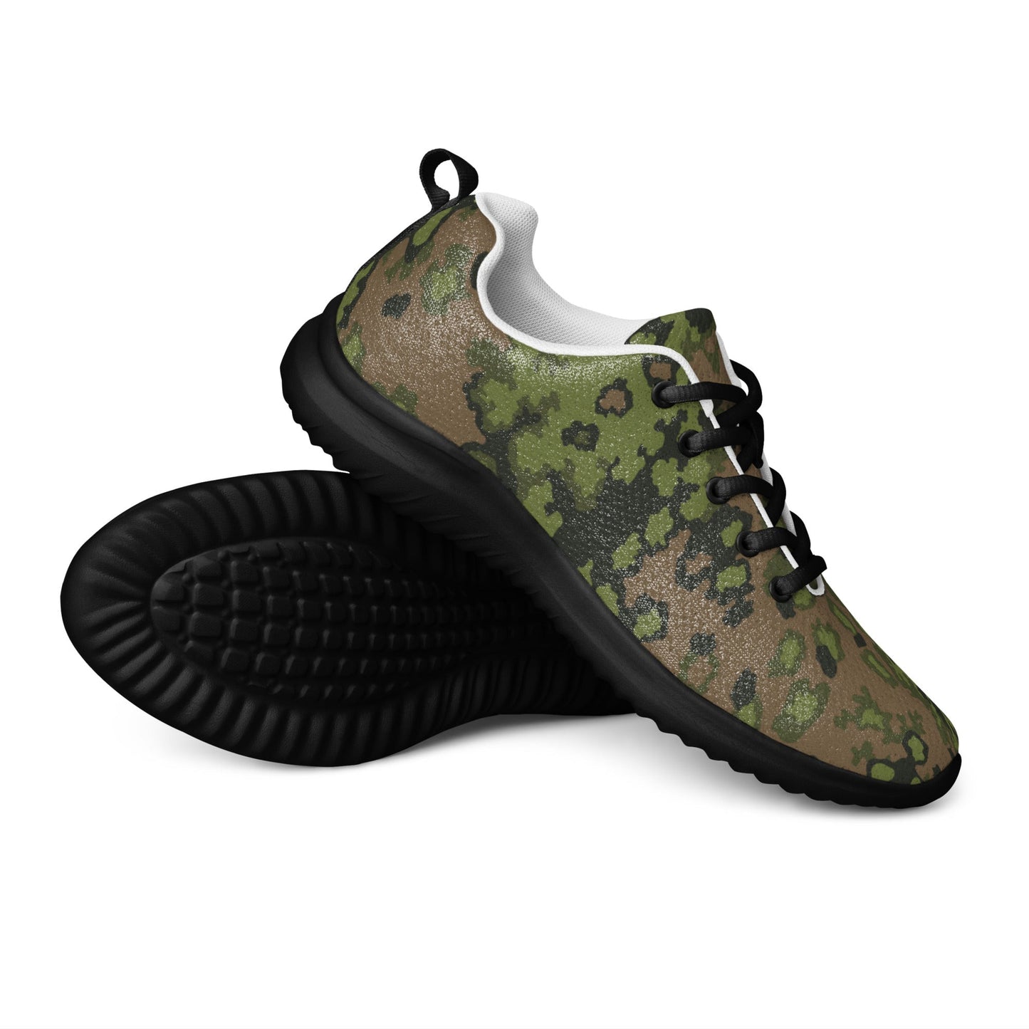 German Oak Leaf Eichenlaubmuster Summer CAMO Mens Athletic Shoes - 5