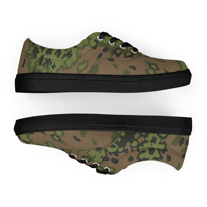 German Oak Leaf Eichenlaubmuster Summer CAMO Mens Lace-Up Canvas Shoes - Lace-up