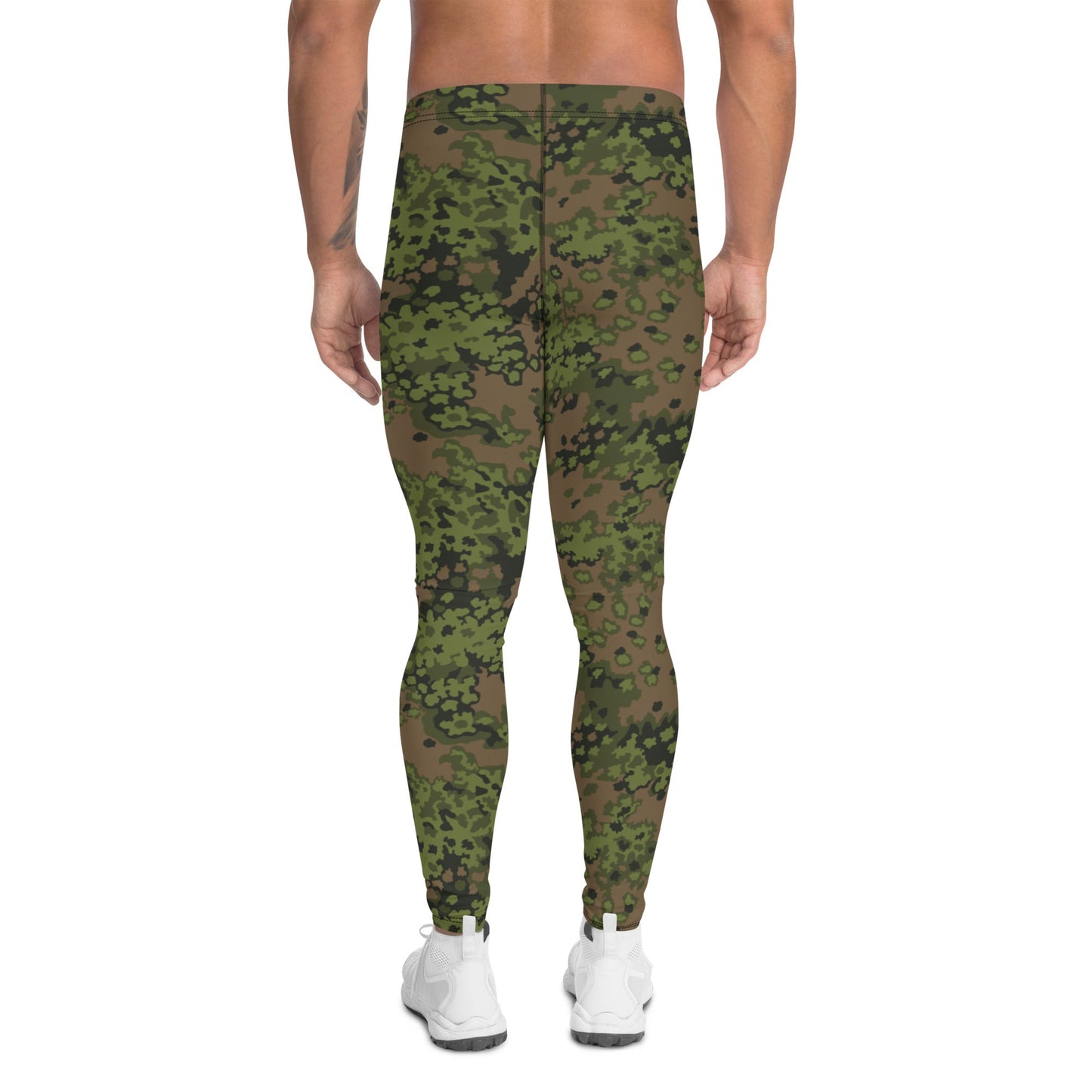 German Oak Leaf Eichenlaubmuster Summer CAMO Mens Leggings