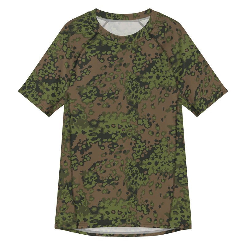 Oak Leaf Eichenlaubmuster Summer CAMO Mens Short-Sleeve Rash Guard - 2XS - SS
