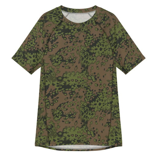Oak Leaf Eichenlaubmuster Summer CAMO Mens Short-Sleeve Rash Guard - 2XS - SS
