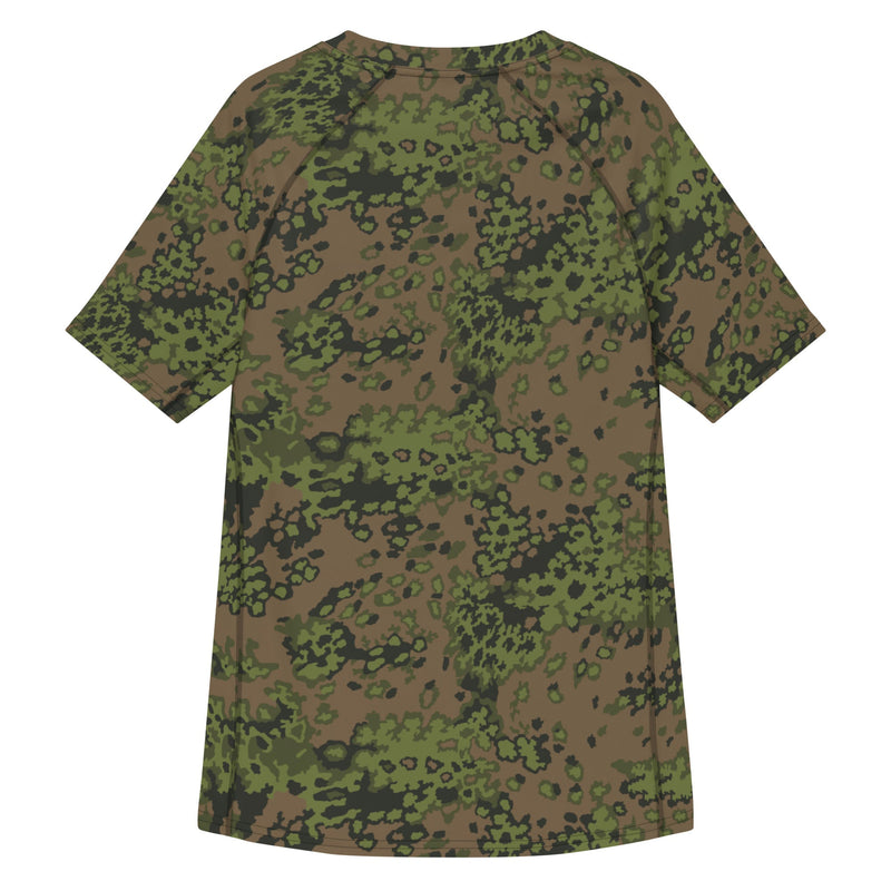 Oak Leaf Eichenlaubmuster Summer CAMO Mens Short-Sleeve Rash Guard - SS