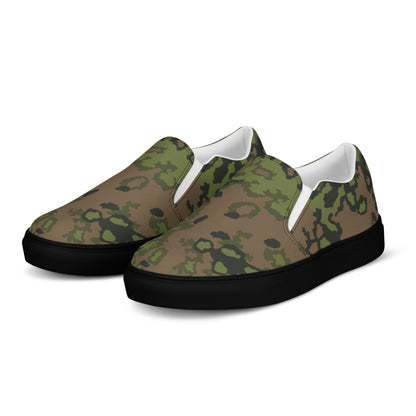 German Oak Leaf Eichenlaubmuster Summer CAMO Mens Slip-On Canvas Shoes