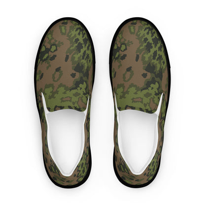 German Oak Leaf Eichenlaubmuster Summer CAMO Mens Slip-On Canvas Shoes