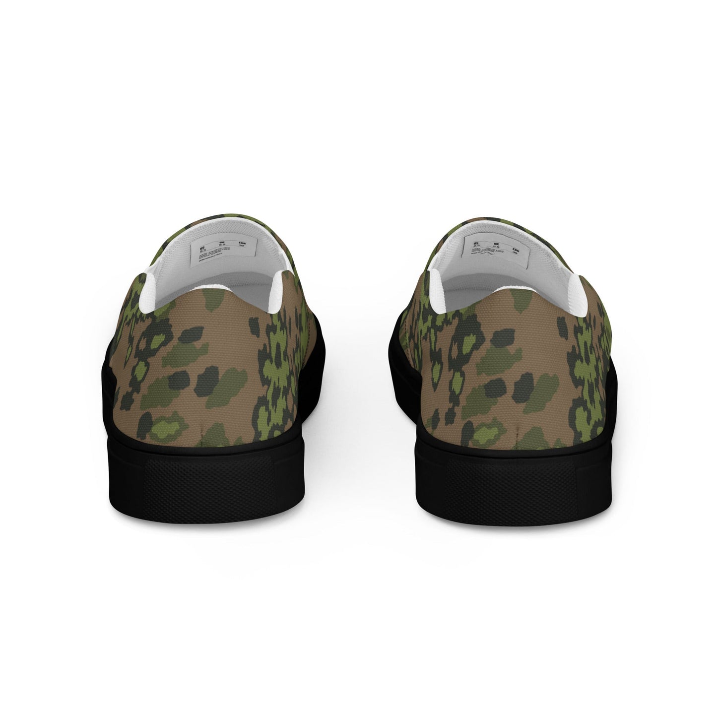 German Oak Leaf Eichenlaubmuster Summer CAMO Mens Slip-On Canvas Shoes