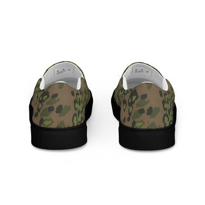 German Oak Leaf Eichenlaubmuster Summer CAMO Mens Slip-On Canvas Shoes