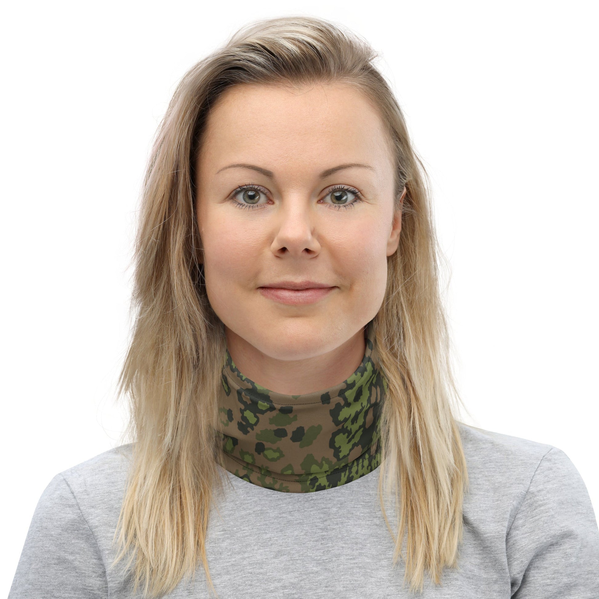 German Oak Leaf Eichenlaubmuster Summer CAMO Neck Gaiter - Gaiters